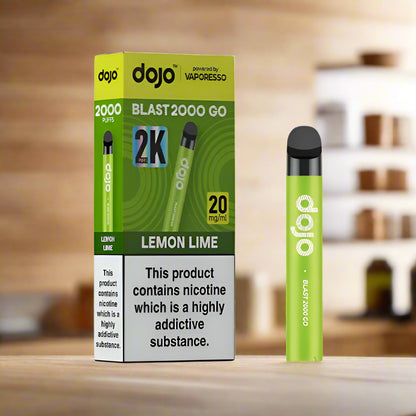 Vaporesso DoJO Blast 2000 Go Pod Kit Lemon Lime