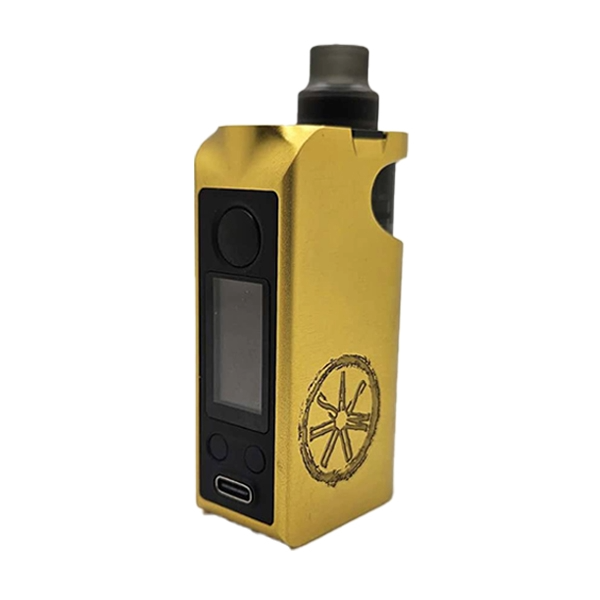 ASMODUS Minikin Pod System Kit Brushed Gold Smoketronics