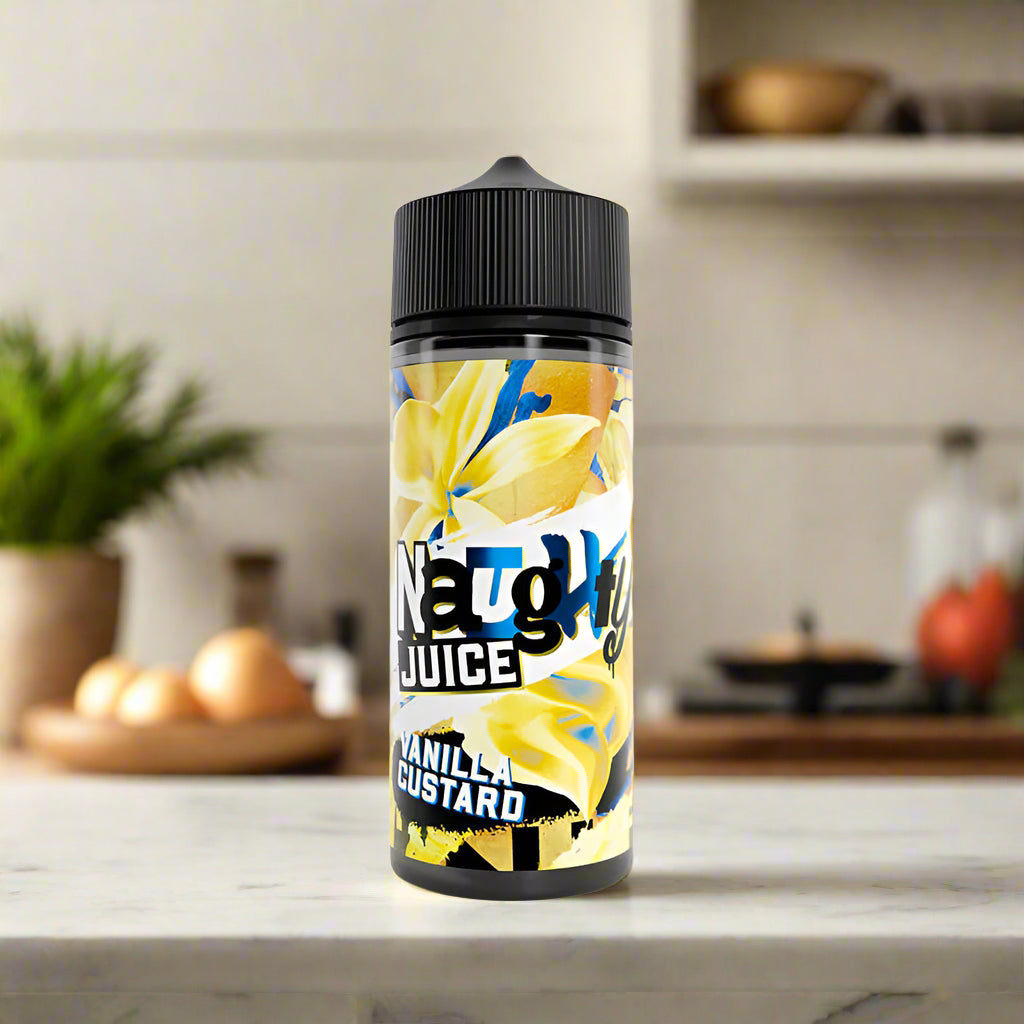 Naughty Juice - Vanilla Custard 100ml Shortfill