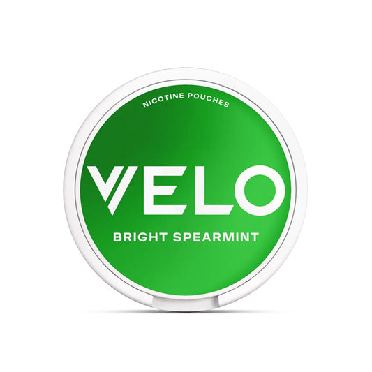 VELO Bright Spearmint Nicotine Pouches | Smoketronics