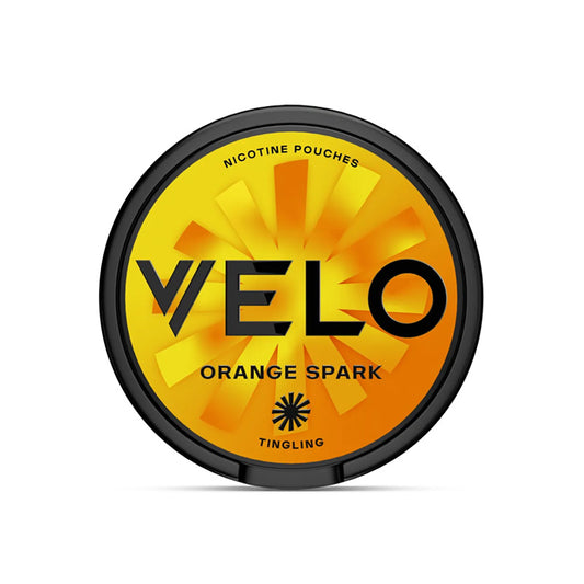 VELO Orange Spark Nicotine Pouches | Smoketronics