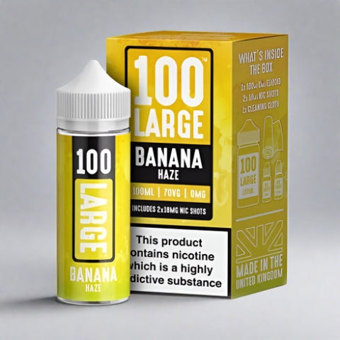 100 Large - Banana Haze 100ml - Smoketronics