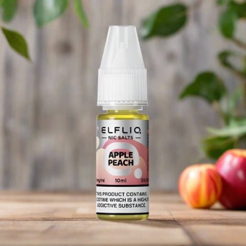 Elfliq 10ml Nic Salt by ElfBar - Apple Peach - Smoketronics