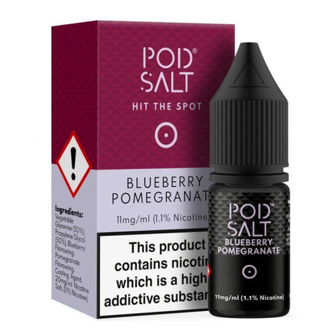 Pod Salts - Blueberry Pomegranate 10ml 20mg - Smoketronics