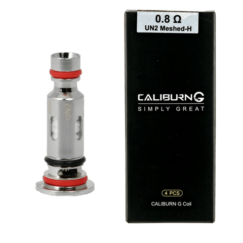 Uwell Caliburn G Replacement Coils 0.8ohm (4pcs) - Smoketronics