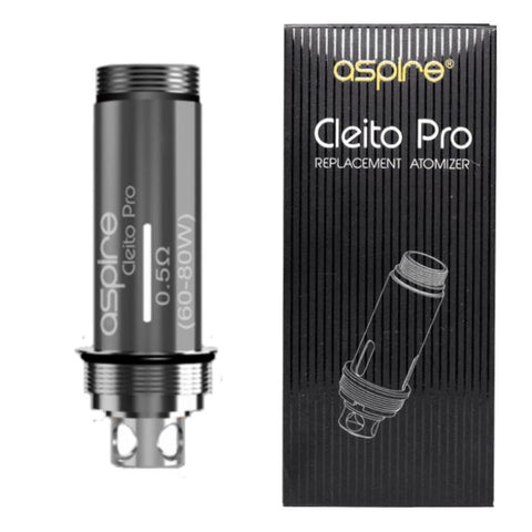 Aspire Cleito Pro Coil 0.5ohm (5pcs) - Smoketronics