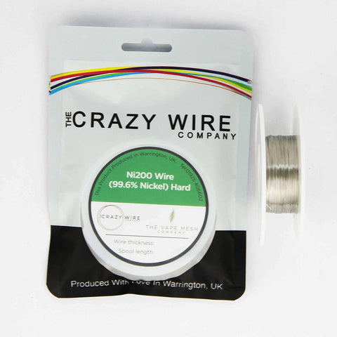 Crazy Wire Ni200 28awg - Smoketronics