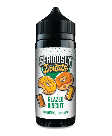 Seriously Donuts by Doozy Vape - Glazed Biscuit 100ml - Smoketronics