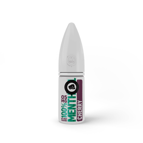 Riot Salt - 100% Menthol Cherry 10ml - Smoketronics