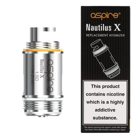 Aspire Nautilus X Coil 1.5ohm (5pcs) - Smoketronics