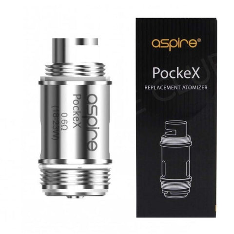 Aspire Pockex Coil 0.6ohm (5pcs) - Smoketronics