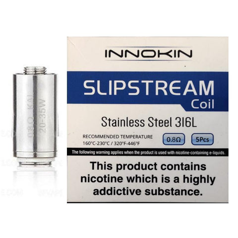 Innokin Slipstream Coils 0.8ohm (5pcs) - Smoketronics
