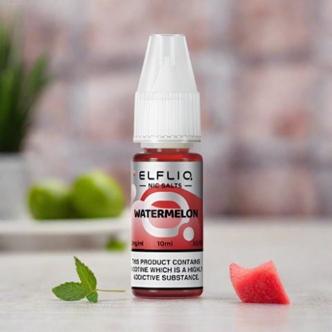 Elfliq 10ml Nic Salt by ElfBar - Watermelon - Smoketronics