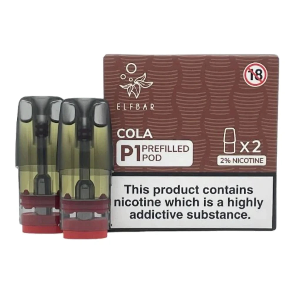 Elf Bar P1 Pre-Filled Vape Pods - Smoketronics