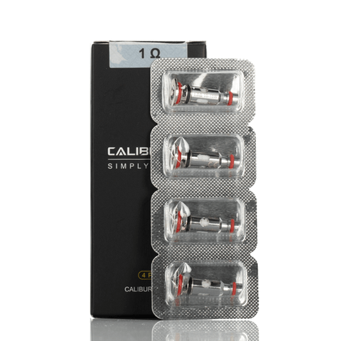 Uwell Caliburn G Replacement Coils 1.0ohm (4pcs) - Smoketronics